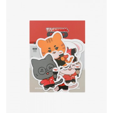 T1 Animal Friends STICKER SET -T1 FIGHTING